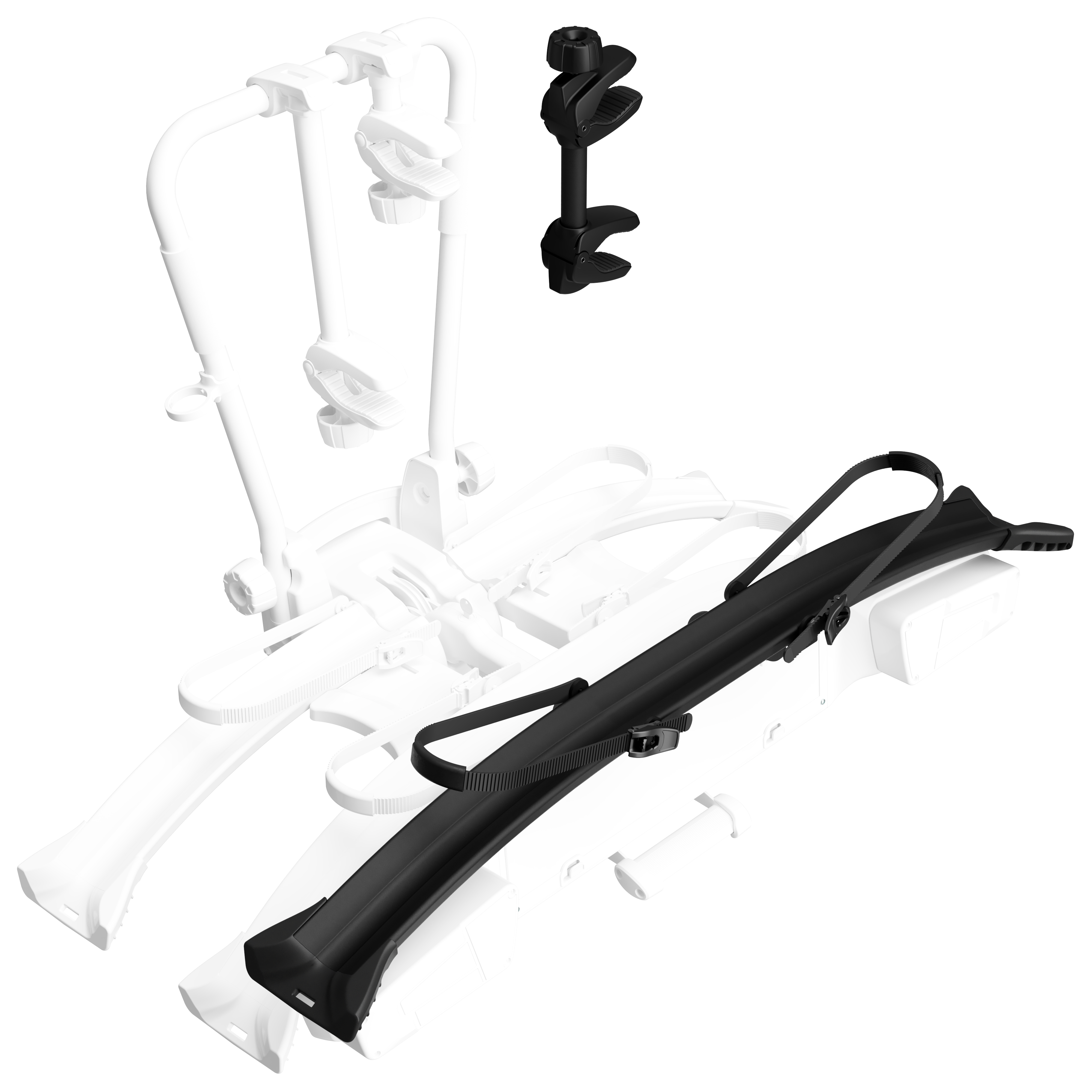 Kit Terza Bici per portabici gancio traino GP VERVE