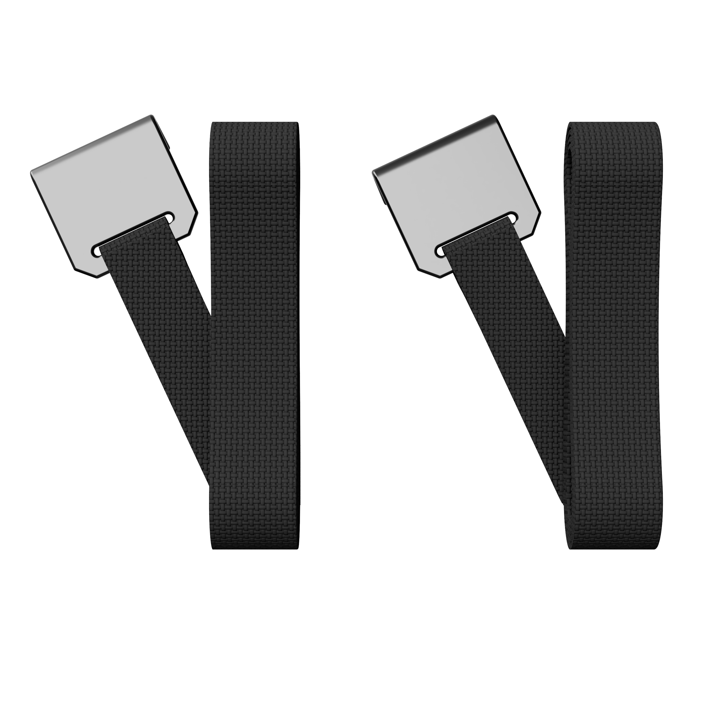 2 straps with hook 100 cm