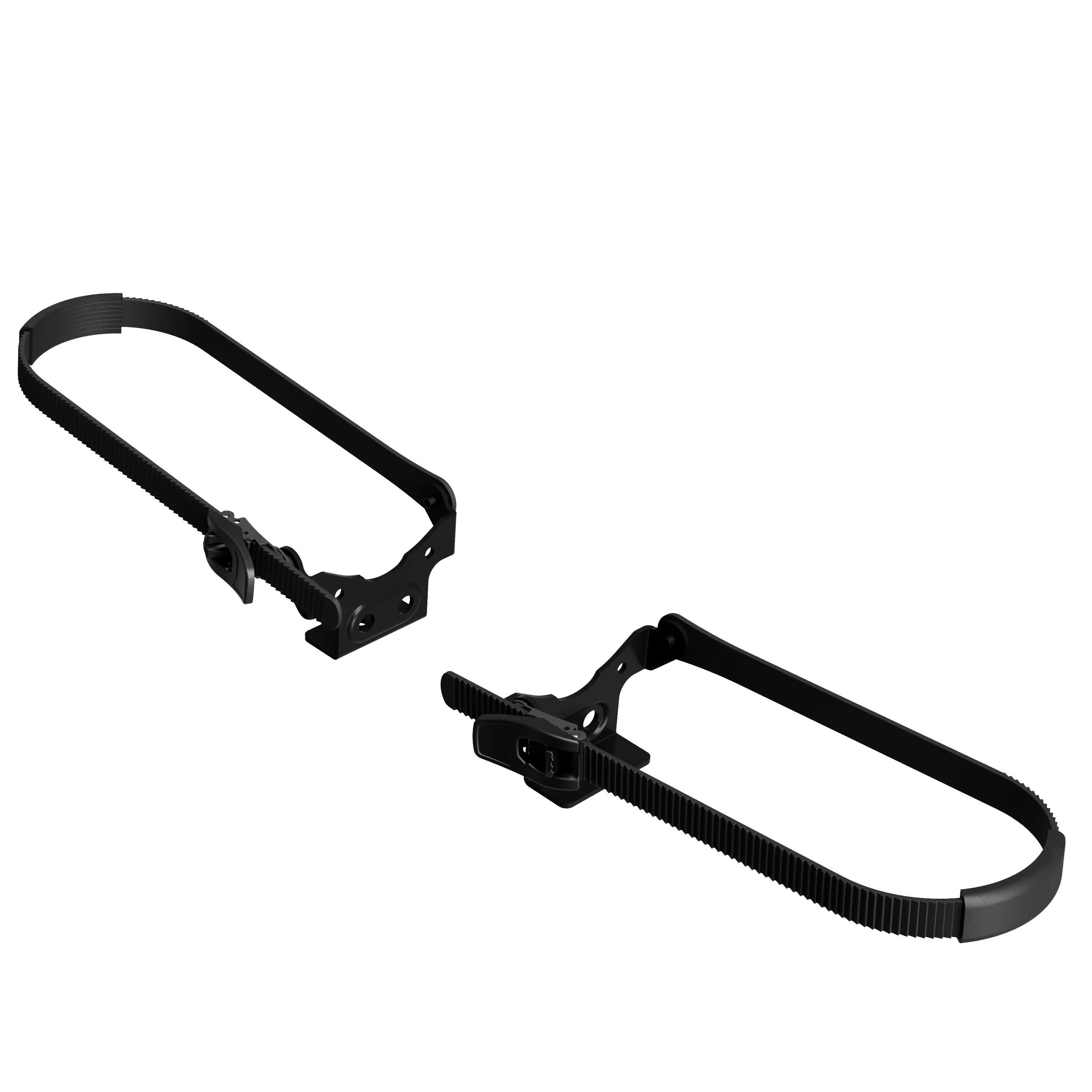 Pair of 1st bike track straps (right and left)