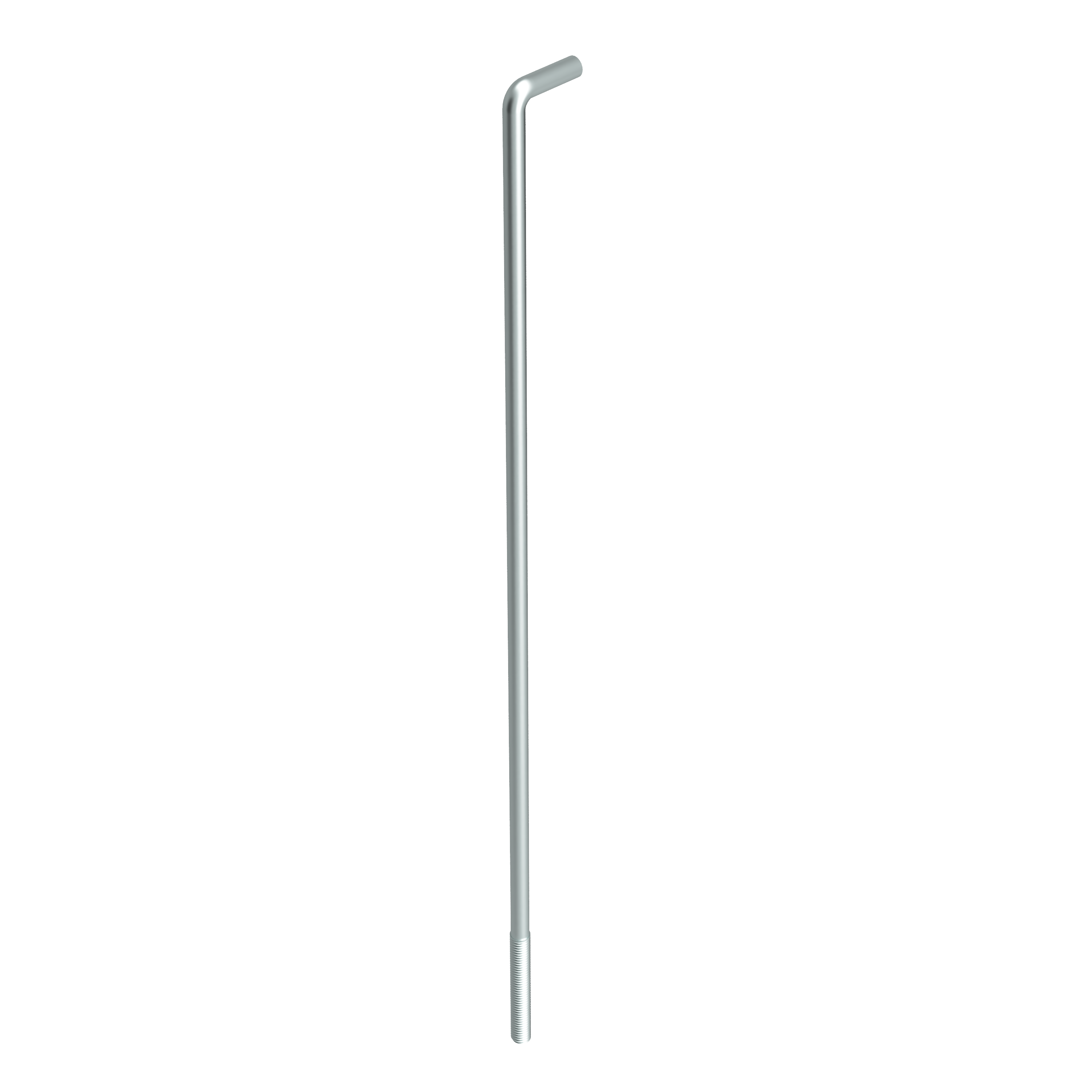 Threaded pin for medium-long arm