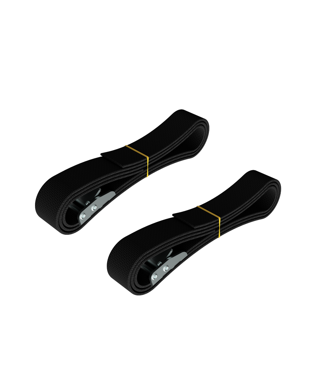 2 double straps with buckle 150 cm